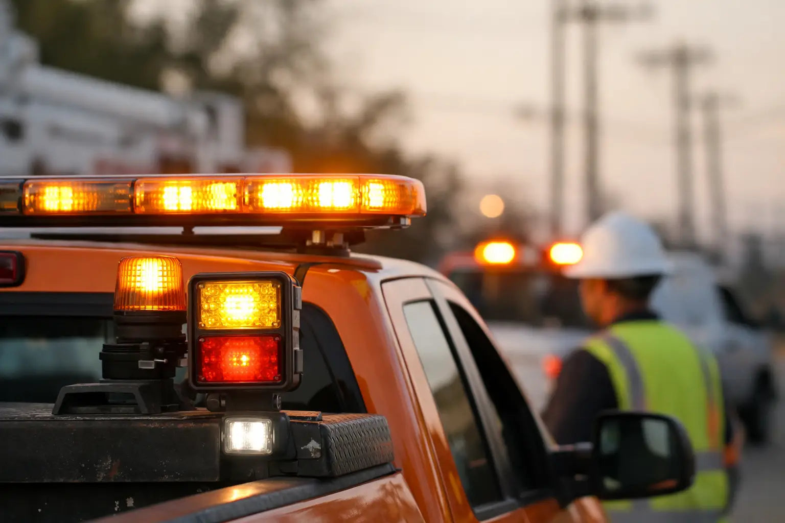 Warning Lights for Utility Vehicles That Work