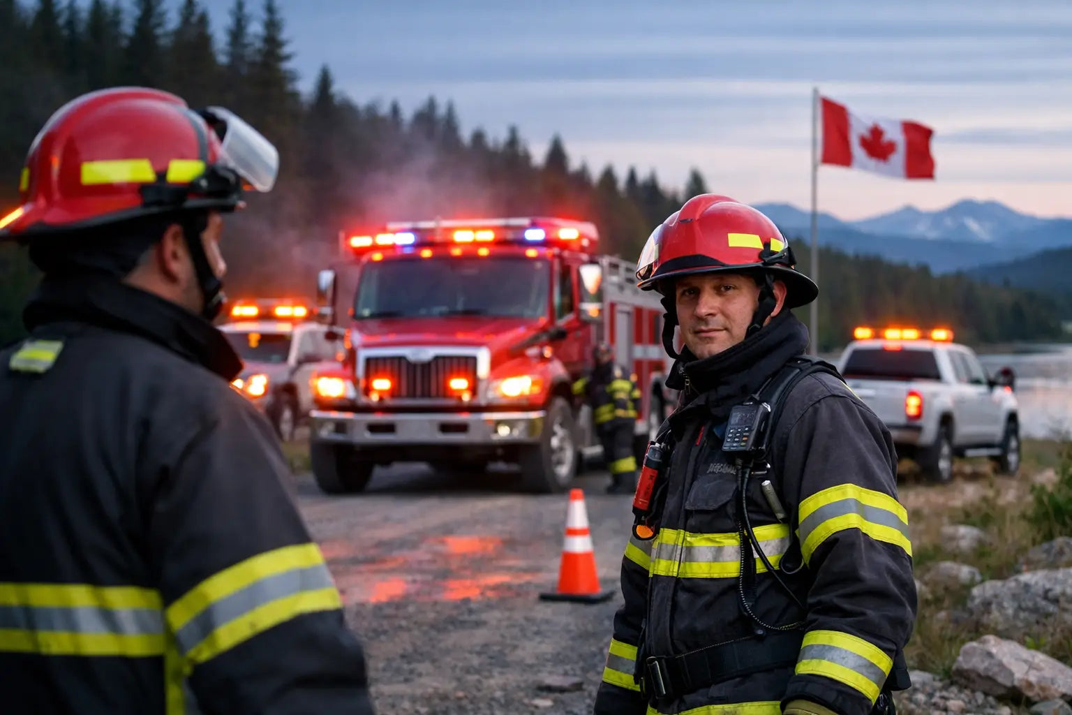 Volunteer Firefighter Lights Canada Guide