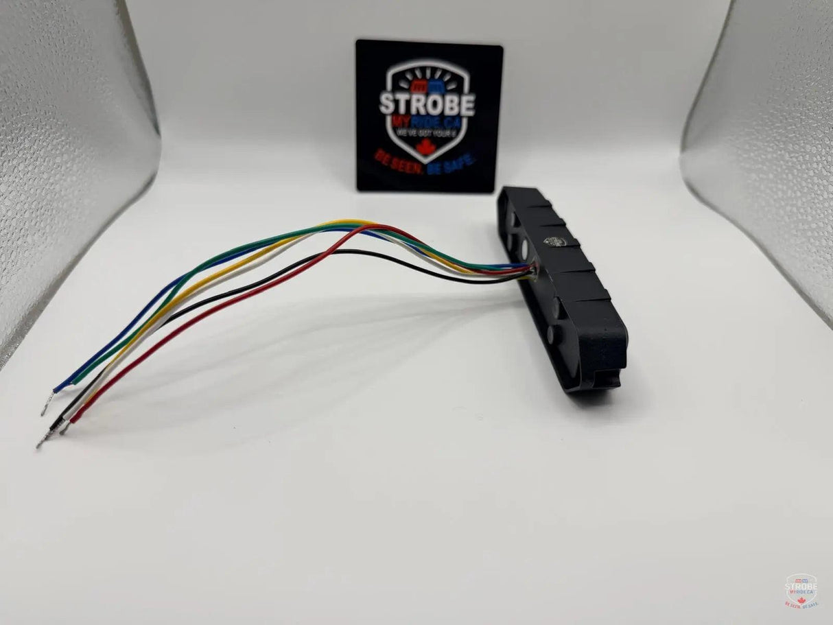 PatrolSM Duo – Surface Mount LED Warning Light (Amber/White).