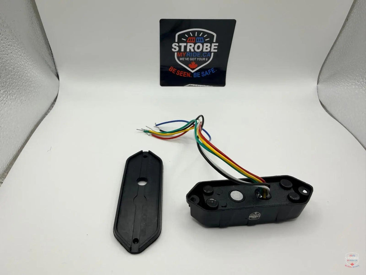 PatrolSM Mini Duo (Amber/White) – Surface Mount LED Warning Light.