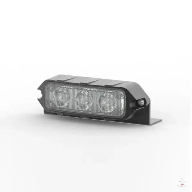 PatrolSM Mini Duo (Amber/White) – Surface Mount LED Warning Light.