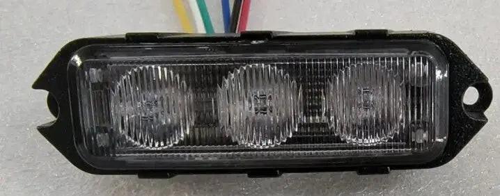 PatrolSM Mini Duo (Amber/White) – Surface Mount LED Warning Light.