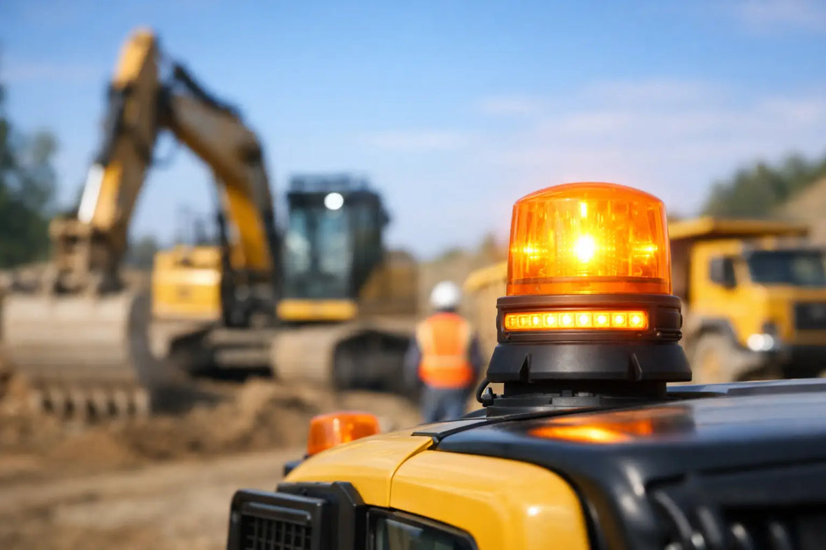Construction Vehicle Strobes That Work