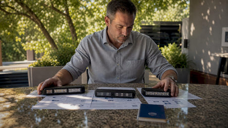 Fleet manager comparing deck light alternatives