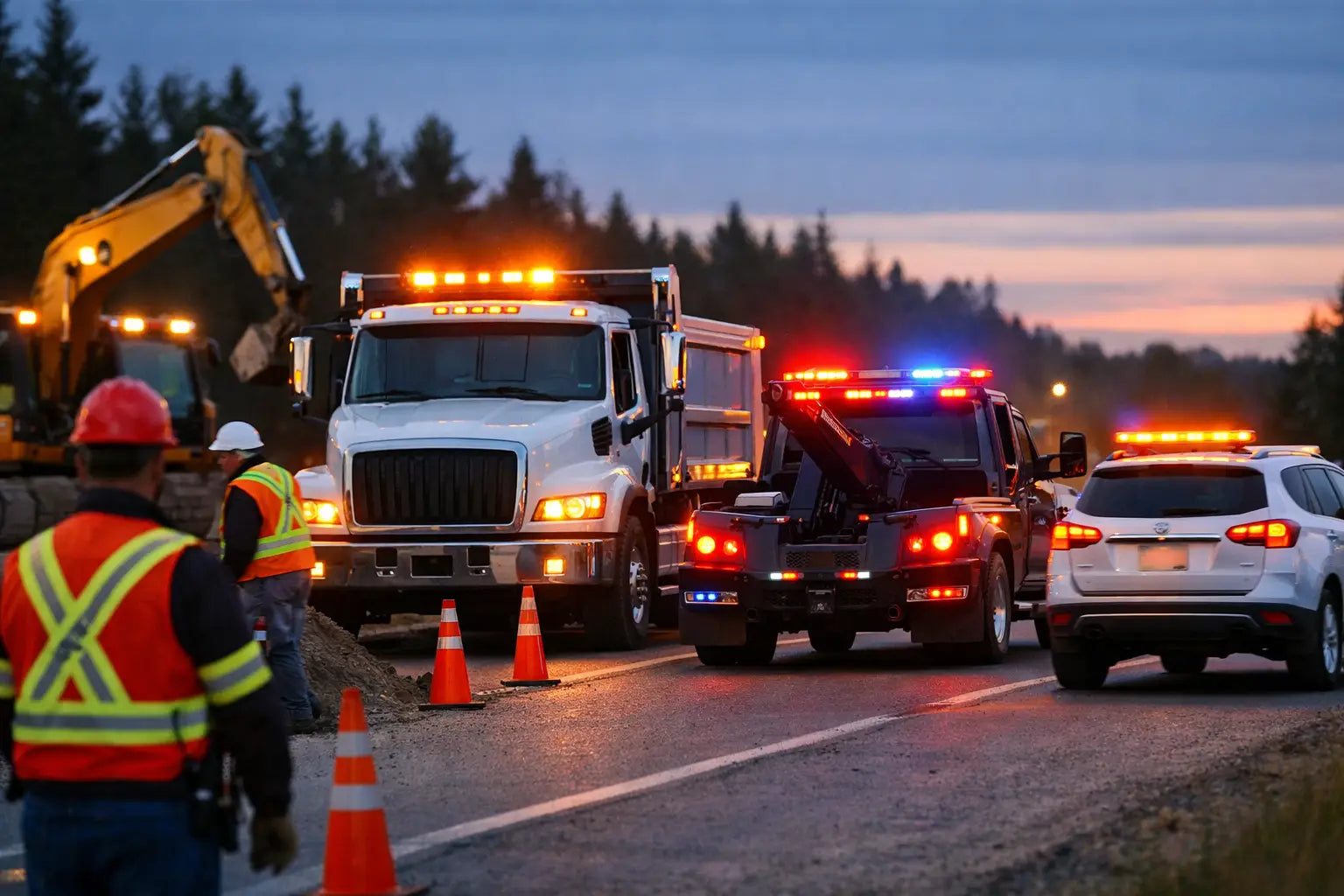 Choosing Construction Vehicle Warning Lights