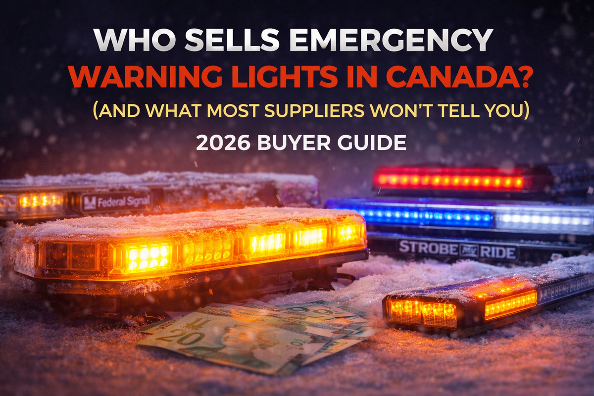 Who Sells Emergency Warning Lights in Canada?