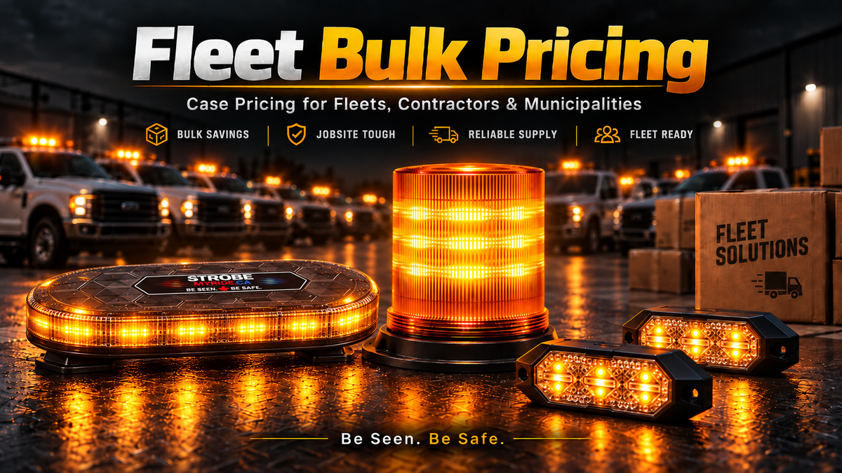 Fleet Bulk Warning Light Pricing in Canada: A Smarter Way to Standardize Your Fleet