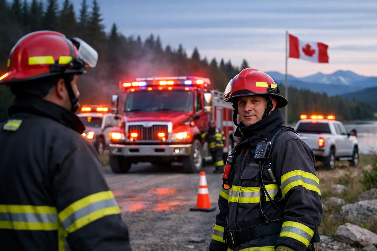 Volunteer Firefighter Lights Canada Guide