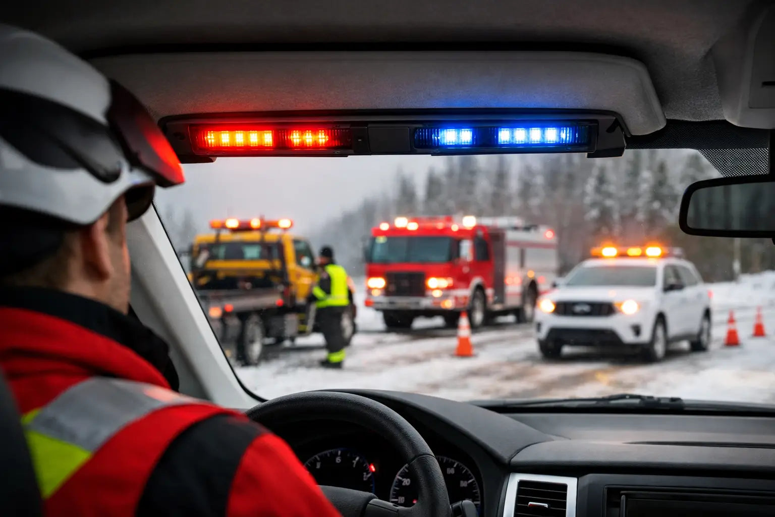 How to Mount Visor Lights Without Blocking Safety