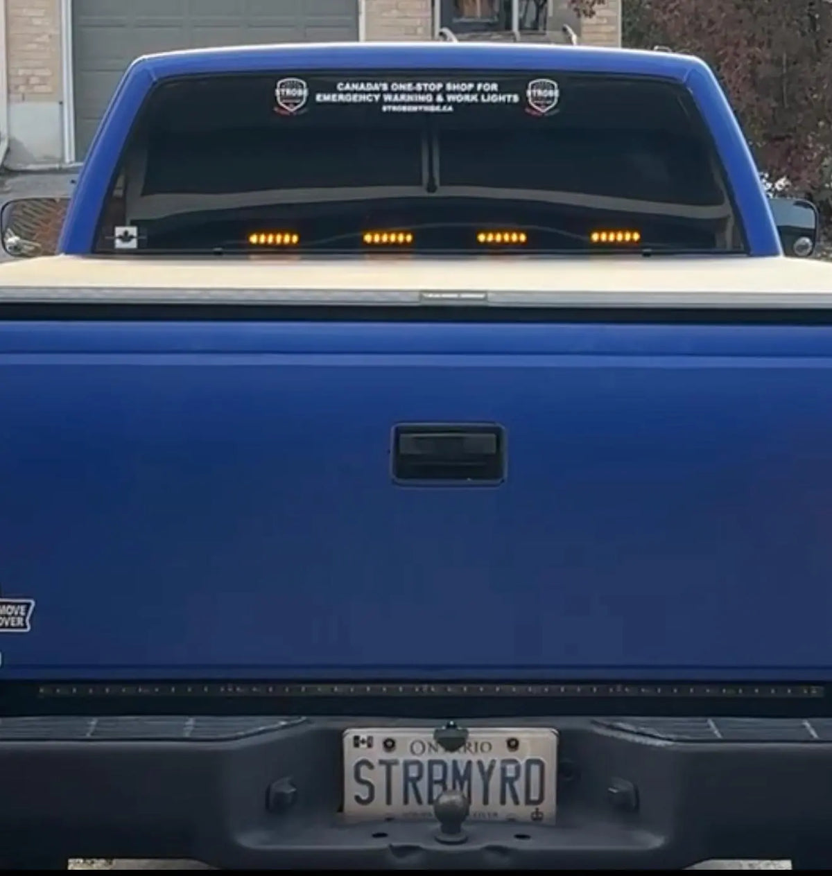 Choosing the Right Rear Warning Lights for Work Trucks - Strobe My Ride