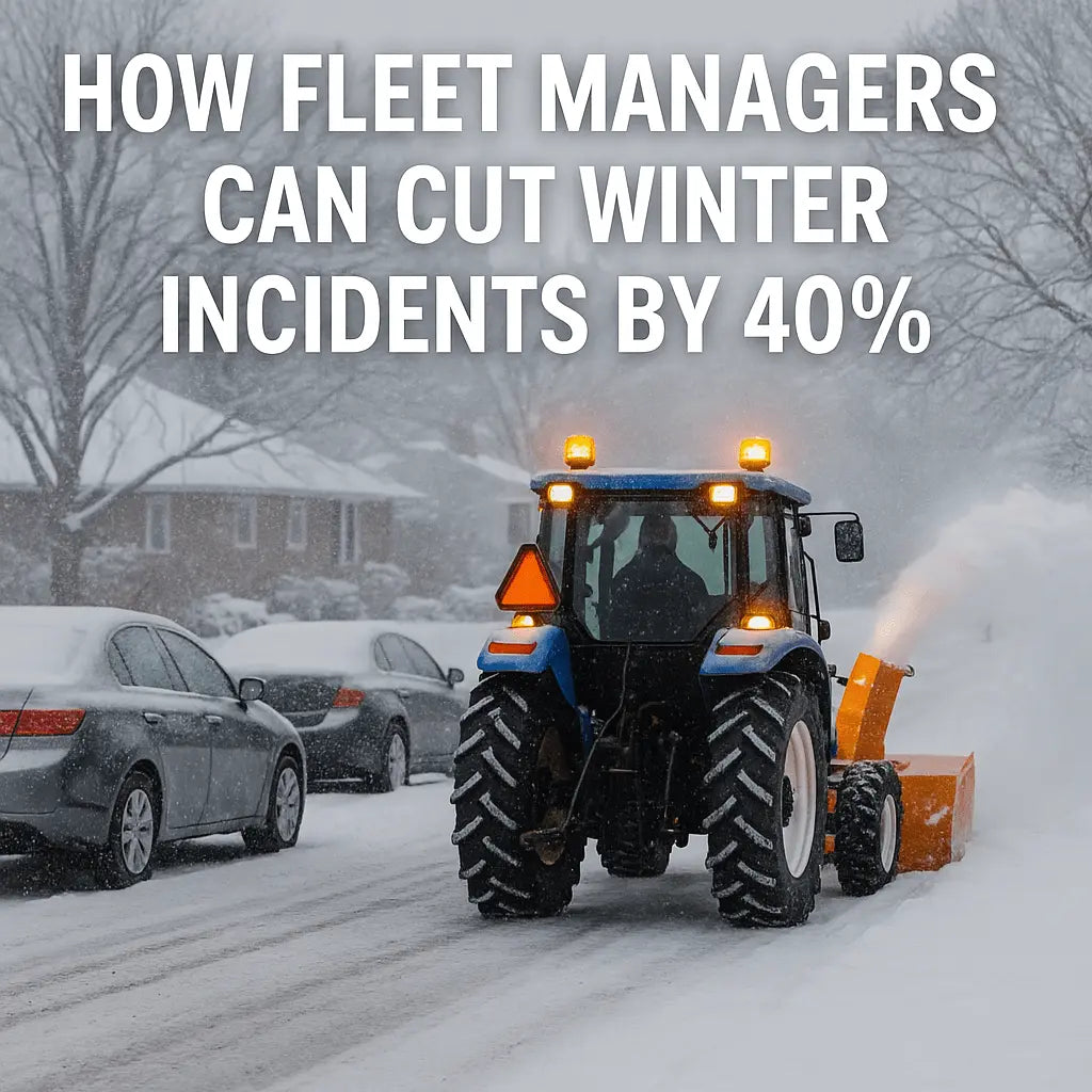 How Fleet Managers Can Cut Winter Incidents by 40 Percent - Strobe My Ride