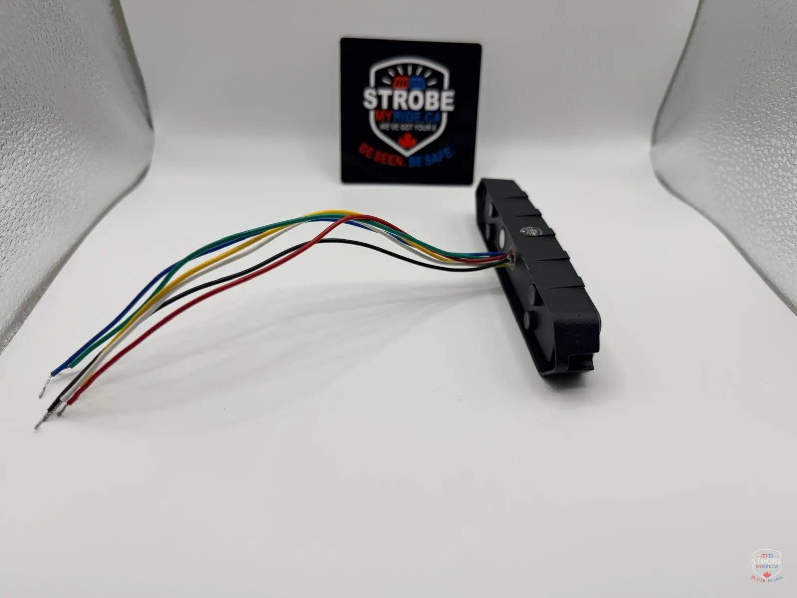 PatrolSM Duo – Surface Mount LED Warning Light (Amber/White).