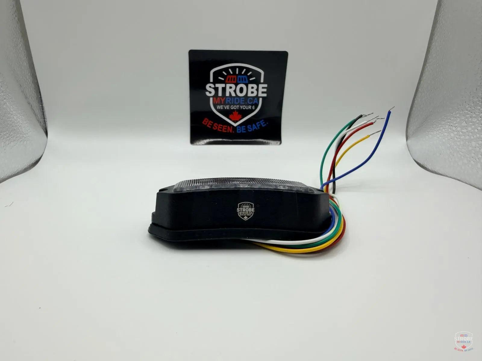 PatrolSM Mini Duo (Amber/White) – Surface Mount LED Warning Light.