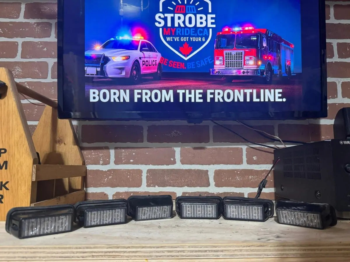 Code 3 TIR Red LED's x6 (Used) - Strobe My Ride