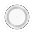 Dome 8.5" Interior Light.