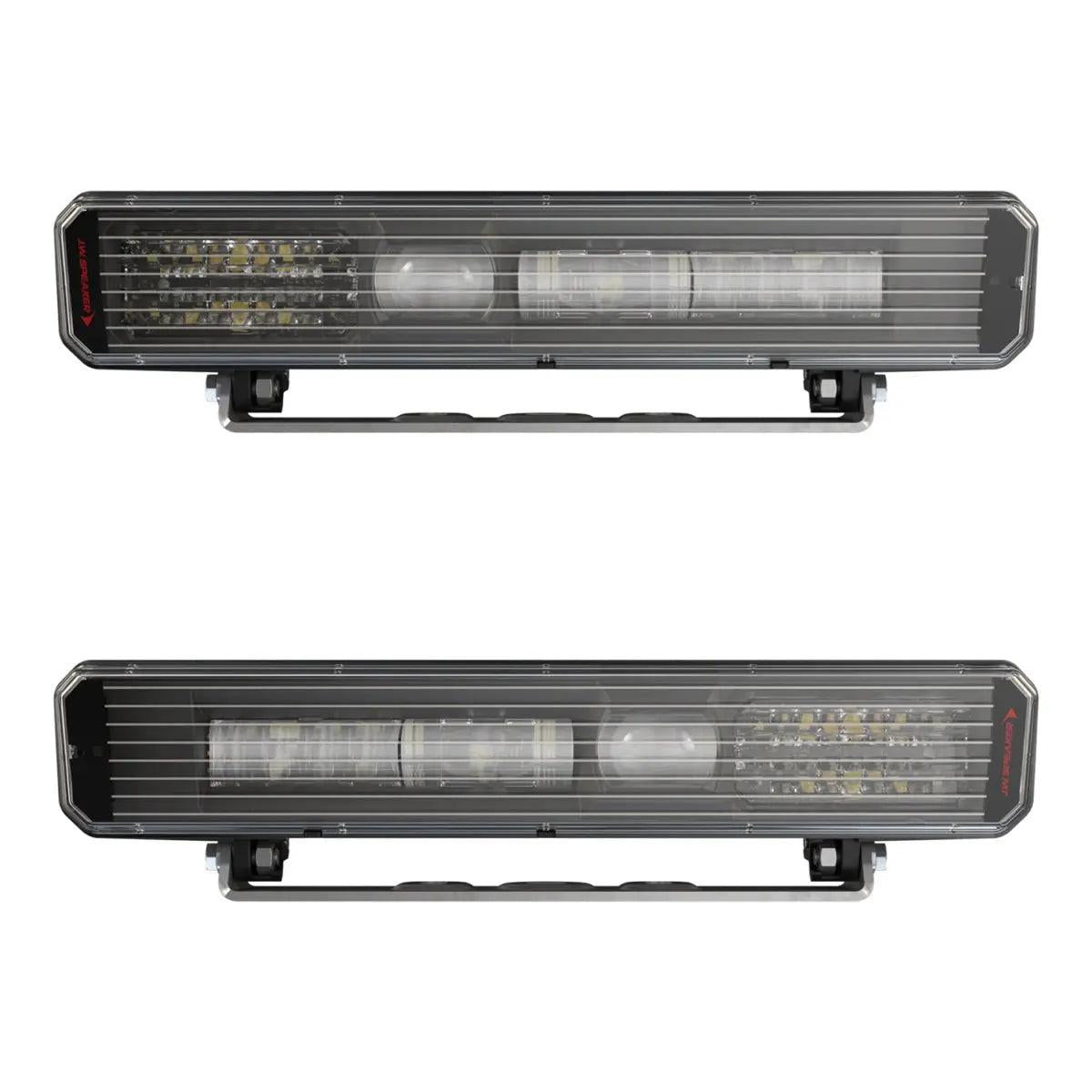 J.W. Speaker Model 9900 LP LED Snow Plow Lights – Pair, Heated + High/Low Beam (12–24V).