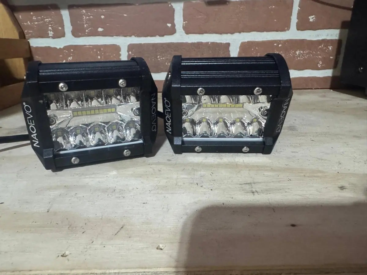 No Name Flood Light Cube's (Open Packaging) - Strobe My Ride