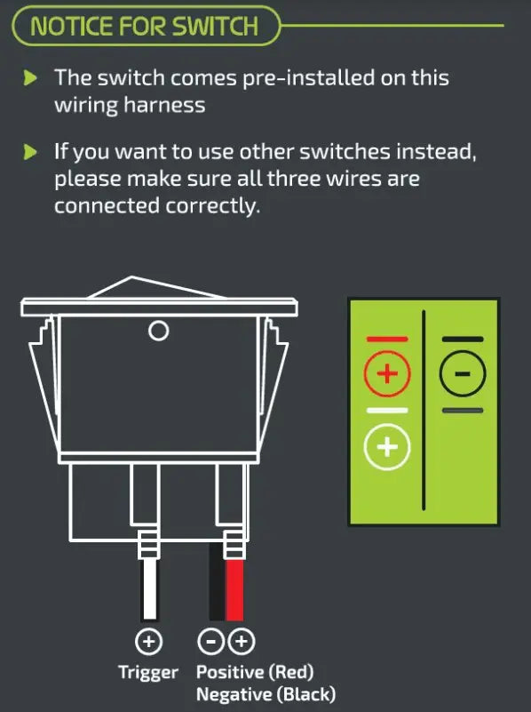 Noxsolis NX220 Heavy Duty Wiring Harness Kit – For 1 Light Bar (DT-P Connection, 12–24V).