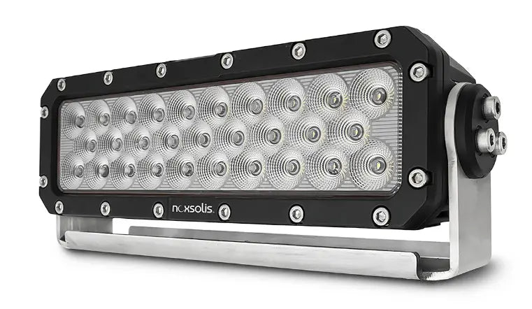 Noxsolis NX520 12.5″ × 4″ LED Work Light – 23,200 lm Flood (12–24V, 290 W).