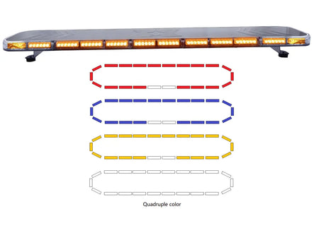 PatrolBar Quad – LED Light Bar (R/B/A/W).