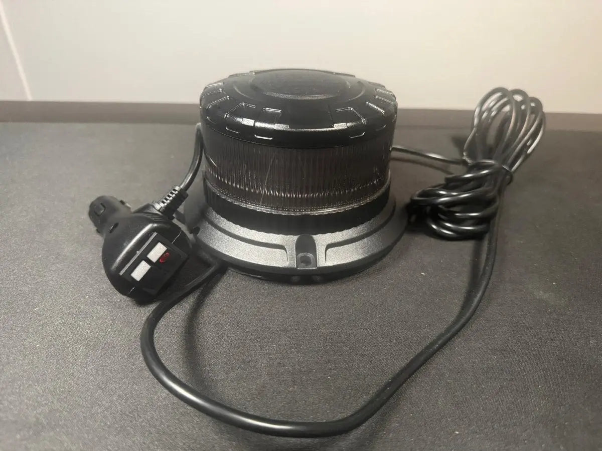 PatrolBeacon Mini Duo – Compact Amber/White LED Beacon - Strobe My Ride