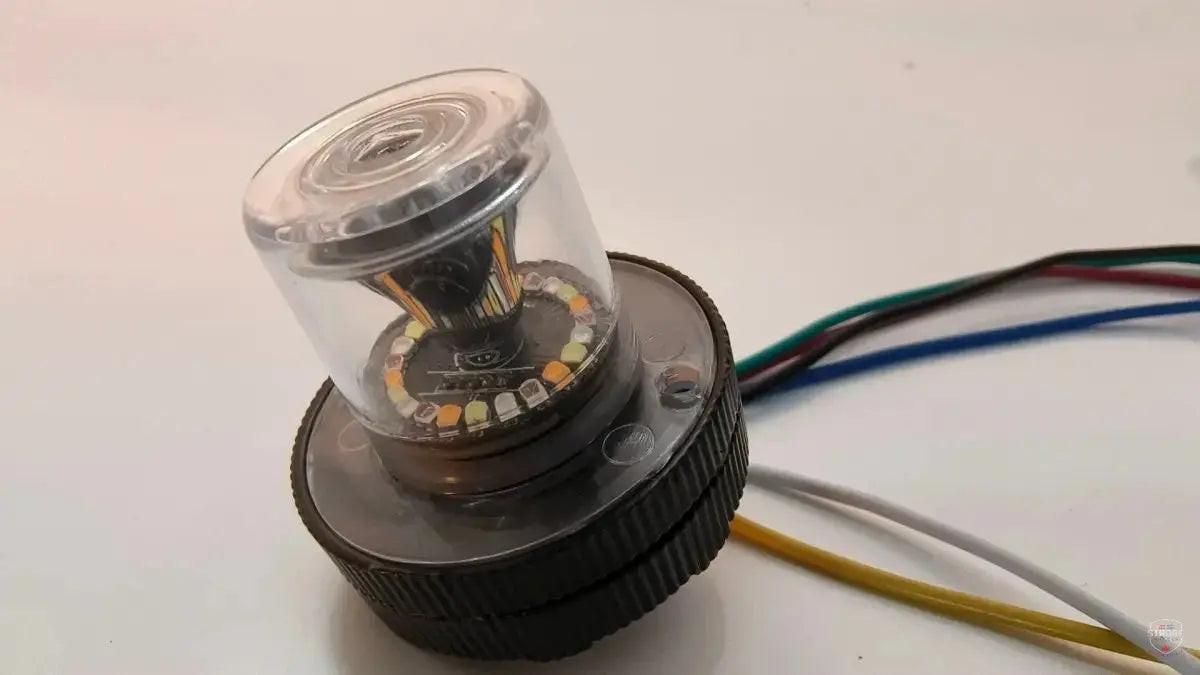 PatrolHideaway 360 Duo – 360° Hideaway LED Warning Light (A/W).