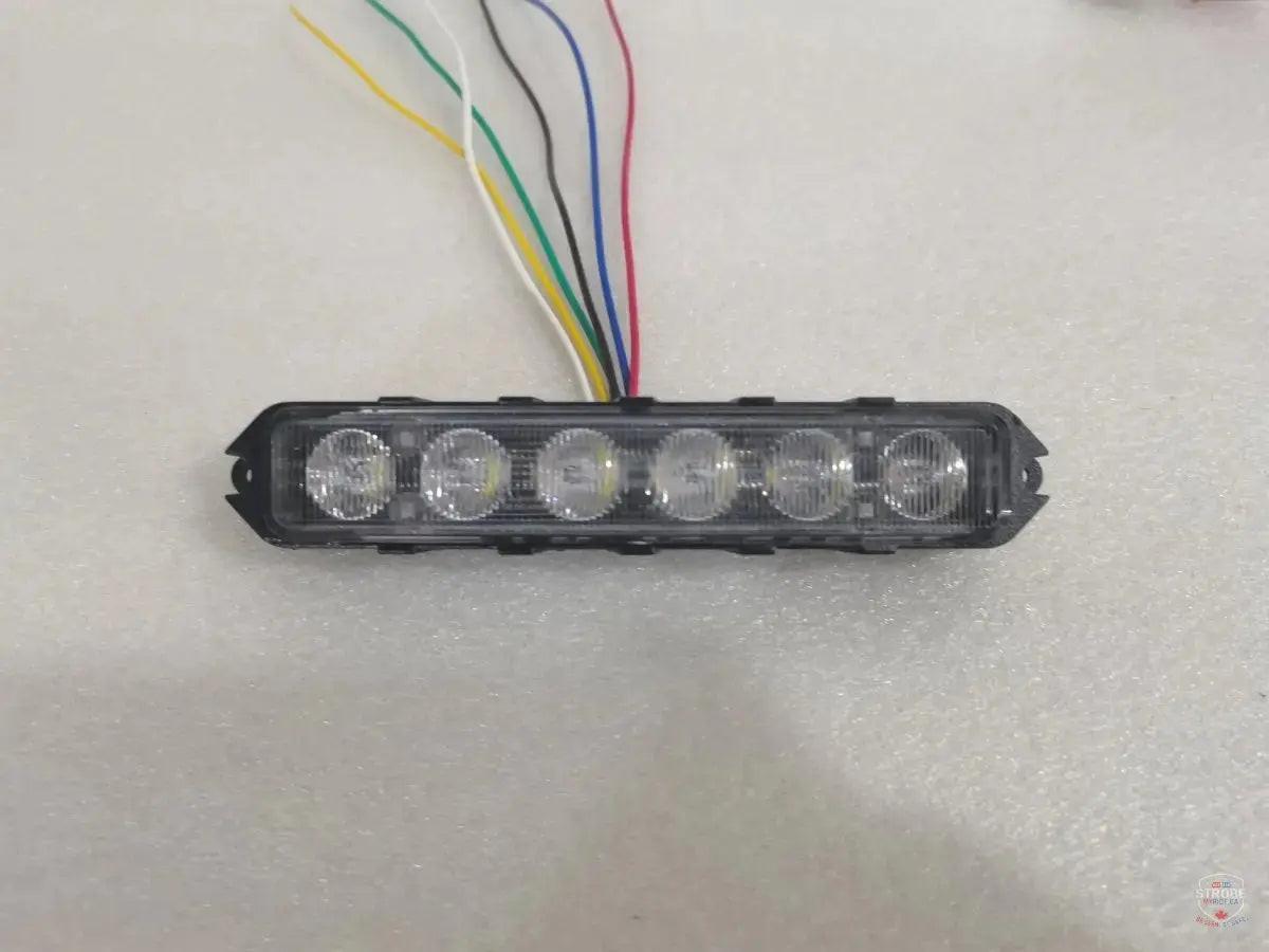 PatrolSM Duo – Surface Mount LED Warning Light (Amber/White).