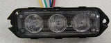 PatrolSM Mini Duo (Amber/White) – Surface Mount LED Warning Light.