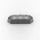 PatrolSM Mini Duo (Amber/White) – Surface Mount LED Warning Light.