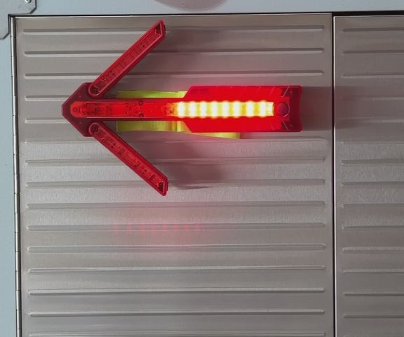Signal Arrow Rapid Deploy – Foldable LED Flare Directional Arrow