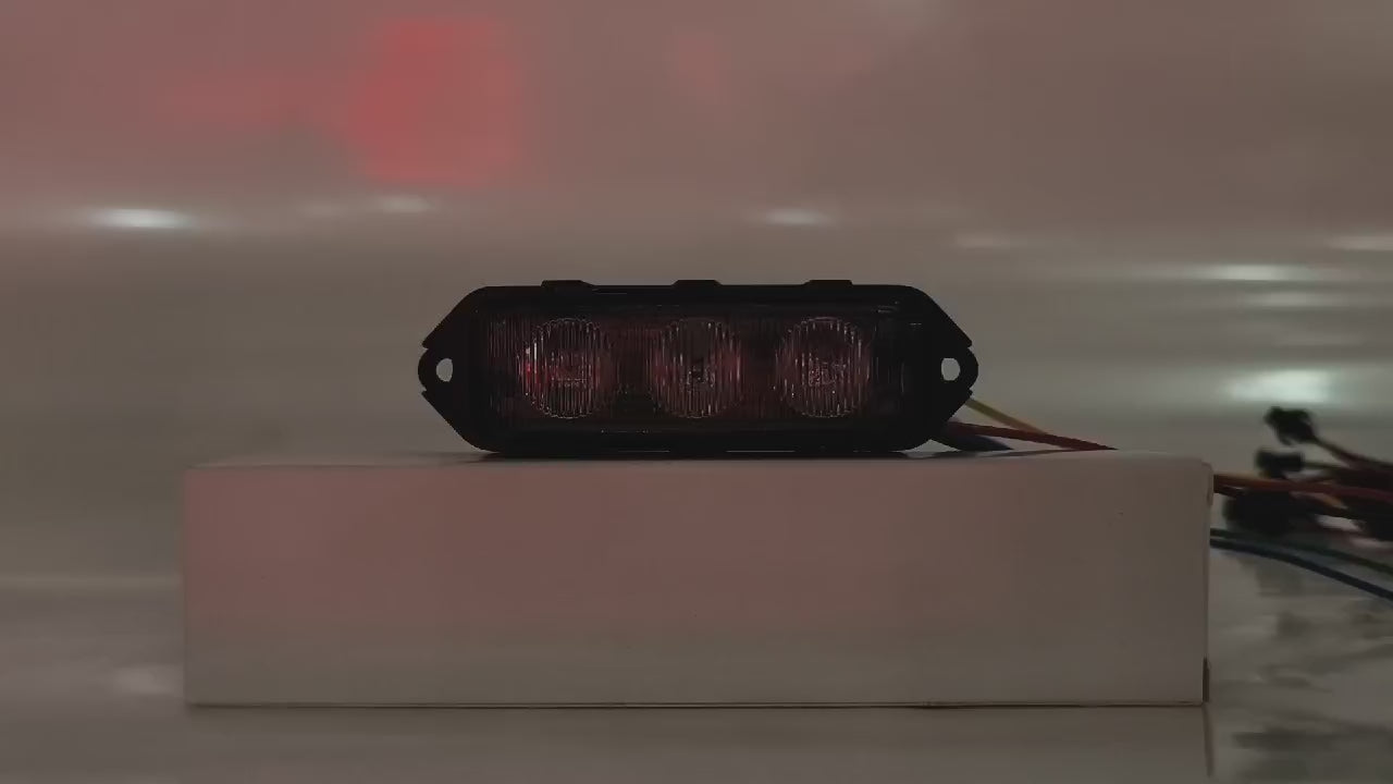 PatrolSM Mini Quad – Surface Mount LED Warning Light.