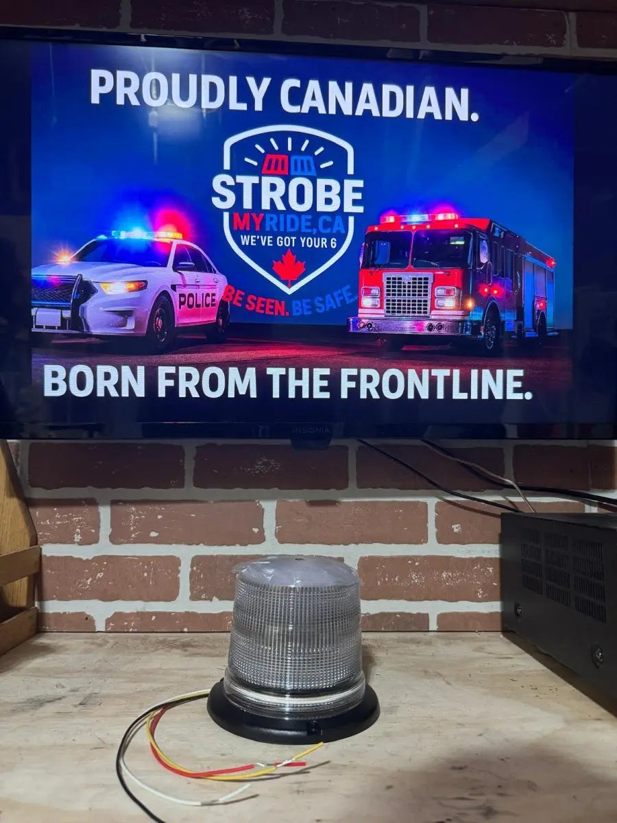 ProSignal Amber/Blue Duo LED Beacon (Open Packaging) - Strobe My Ride